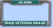 License Plate Holders...See sample designs.